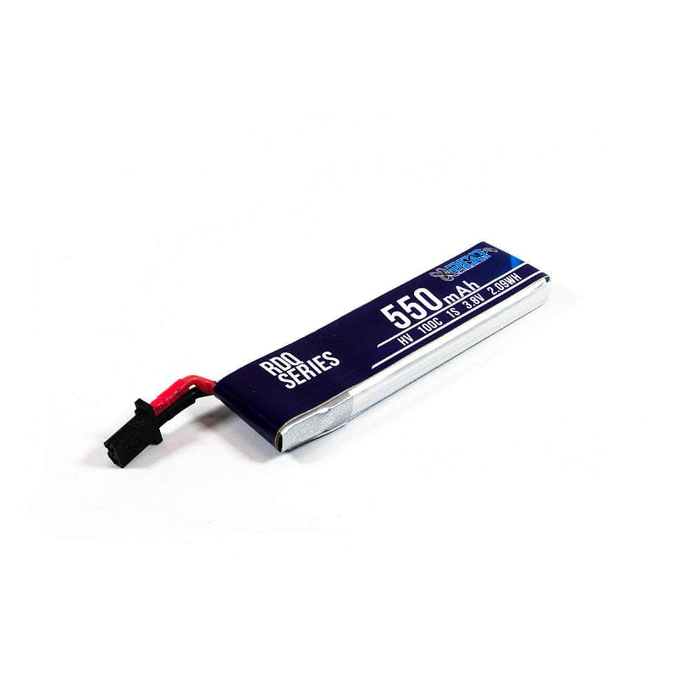 GNB Battery RDQ Series 3.8V 1S 550mAh 100C LiHV Whoop/Micro Battery w/ Cabled Connector - Choose Version