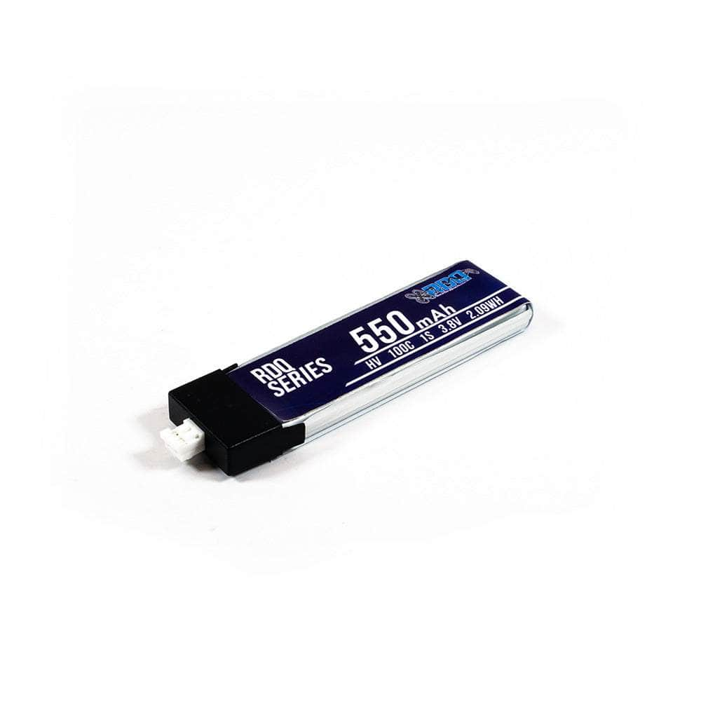 GNB Battery PH2.0 RDQ Series 3.8V 1S 550mAh 100C LiHV Whoop/Micro Battery w/ Plastic Head - Choose Version