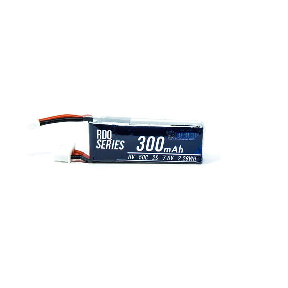 GNB Battery RDQ Series 7.6V 2S 300mAh 50C LiHV Micro Battery For Tinyhawk S - PH2.0