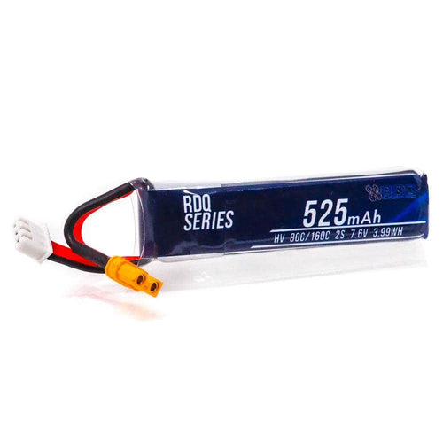 GNB Battery RDQ Series 7.6V 2S 525mAh 80C LiHV Micro Battery - XT30