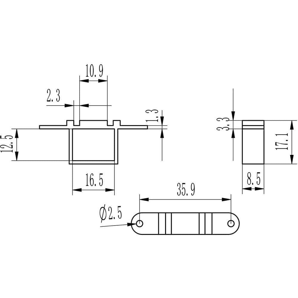 HAPPYMODEL Frame HappyModel Bassline 2" Micro Frame Kit