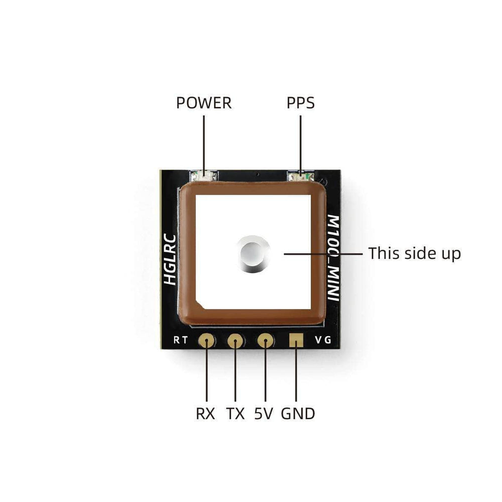 HGLRC GPS HGRLC M100 Mini GPS Module (10th Gen)