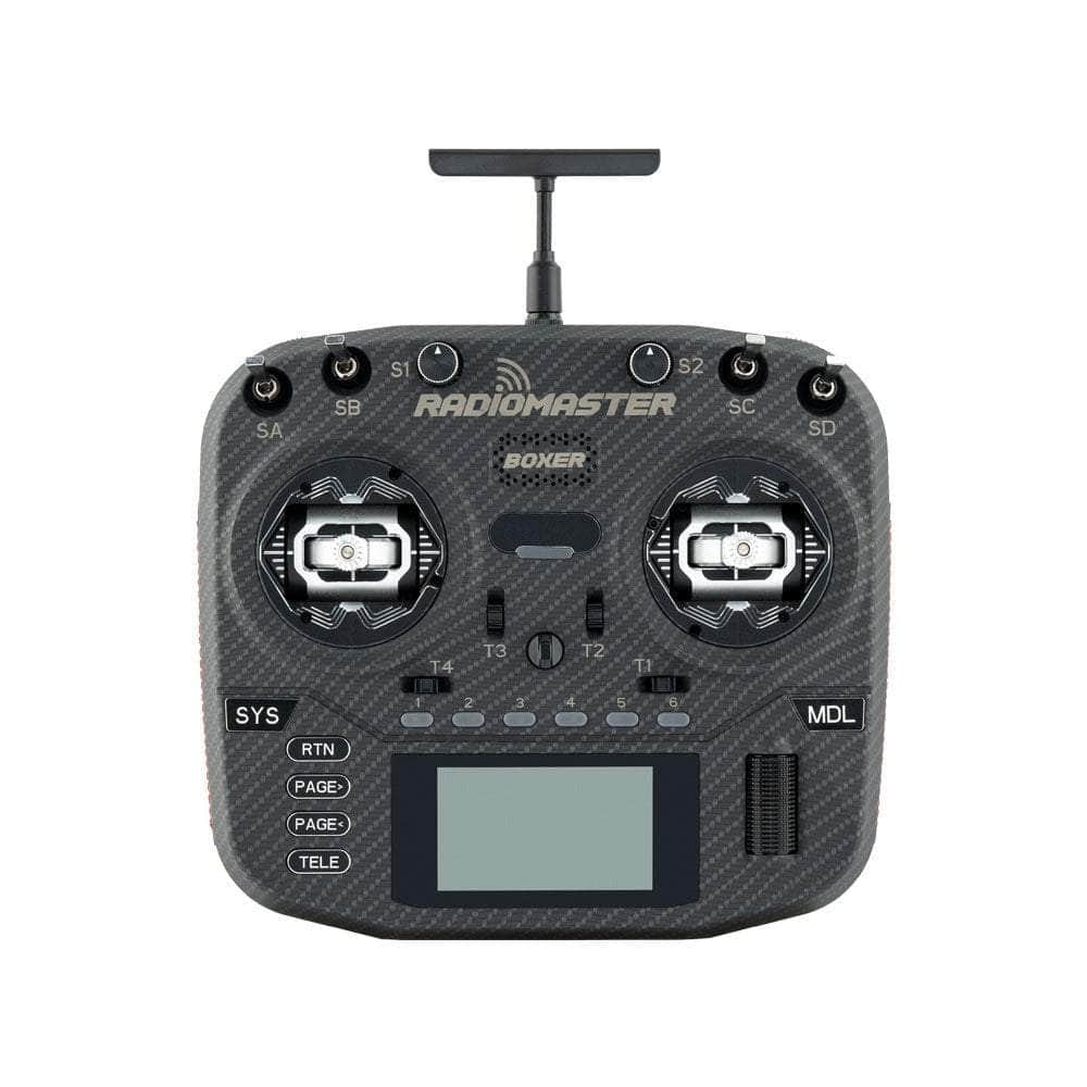 HOBBYPORTER RC TX Black RadioMaster Boxer Max EdgeTX RC Transmitter - ELRS 2.4GHz - Choose Your Version