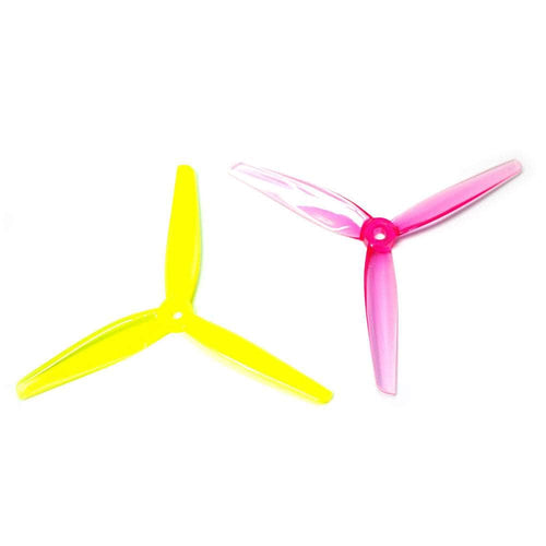 HQPROP Prop HQ Prop ETHIX P3.5 5.1x3.5x3 Tri-Blade 5" Prop 4 Pack - RAD Berry