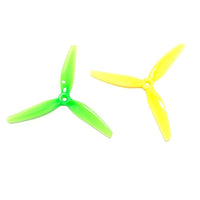 HQPROP Prop HQ Prop ETHIX S4 5x3.7x3 Tri-Blade 5" Prop 4 pack - Lemon Lime