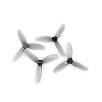 HQPROP Prop HQ Prop T76MM Tri-Blade 3" Cinewhoop Prop 4 Pack - Gray