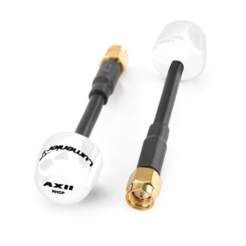 LUMENIER Antenna LHCP Lumenier AXII 2 5.8GHz SMA Antenna 2 Pack - Choose Your Polarization