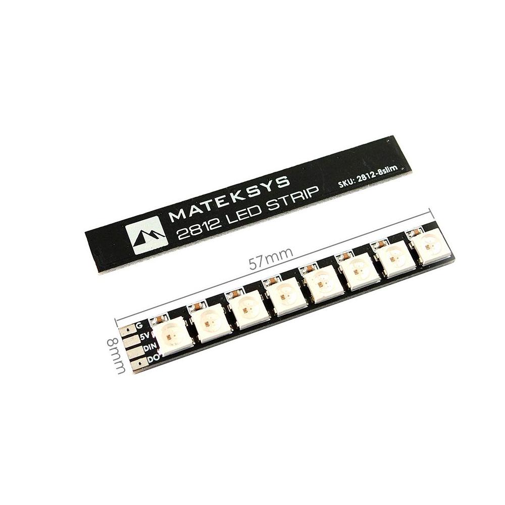 MATEK LED Matek 2812 5V Slim LED Strip Board 2 Pack