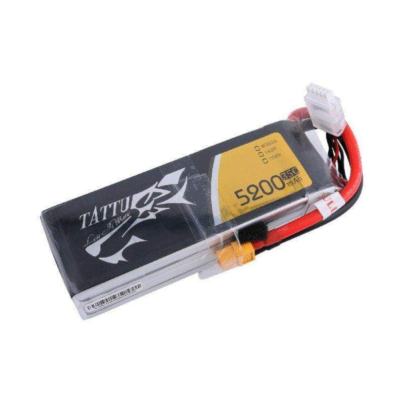 TATTU Battery Tattu 14.8V 4S 5200mAh 35C LiPo Battery - XT60