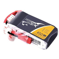 TATTU Battery Tattu 7.4V 2S 450mAh 75C LiPo Micro Battery - JST-SYP