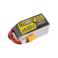 TATTU Battery Tattu R-Line Version 5.0 22.2V 6S 1400mAh 150C LiPo Battery - XT60